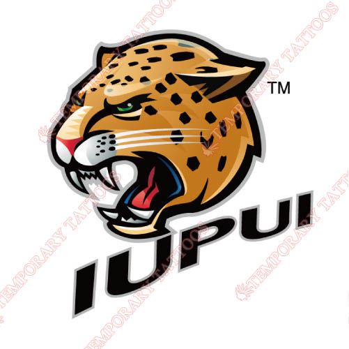 IUPUI Jaguars Customize Temporary Tattoos Stickers NO.4676